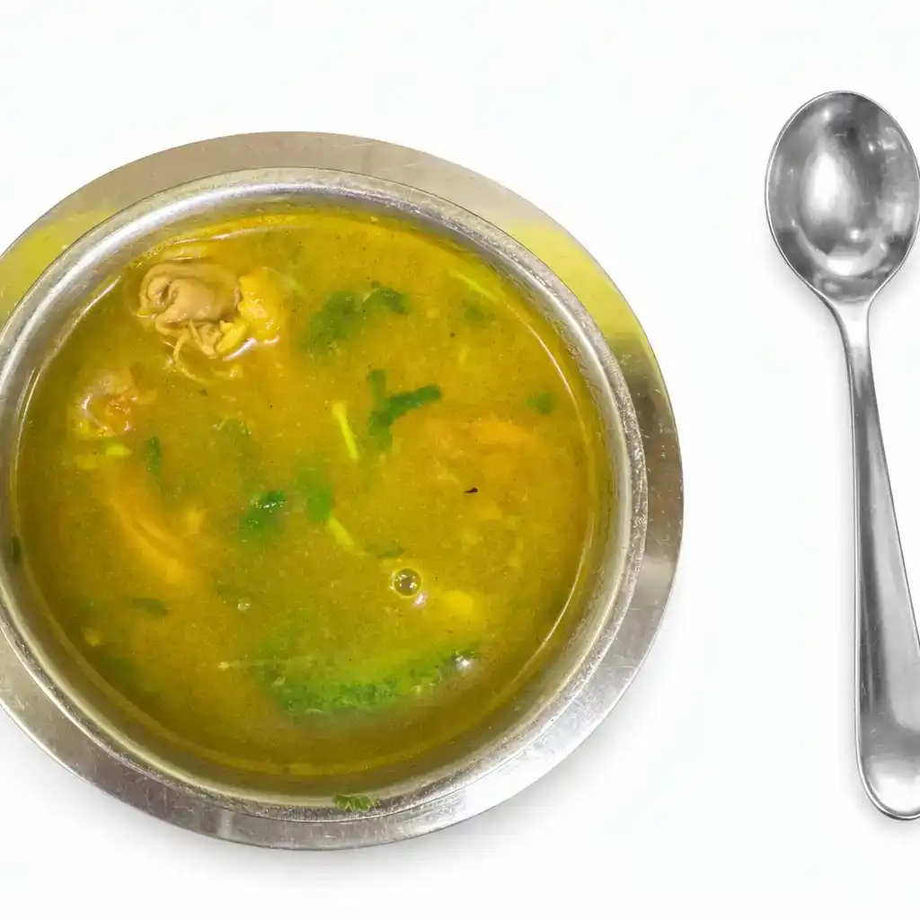 Nattu Kozhi Rasam at Naga's South Indian Cuisine 